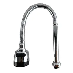 GENERICO - Cuello Flexible Grifo Giratorio 360° Ahorra Agua 2 Modos