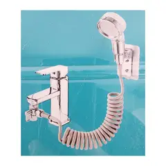 GENERICO - Cabezal Ducha Externo Lavamanos Grifo Monomando Filtro Baño