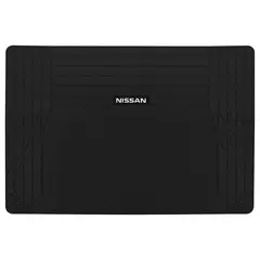 GENERICO - Piso Goma Maleta Maletero Con Marca Nissan Para Vehiculo