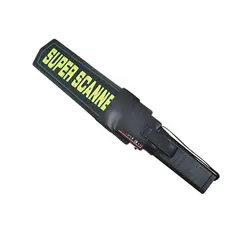 GENERICO - Detector de Metales Portatil 42cm Seguridad Profesional