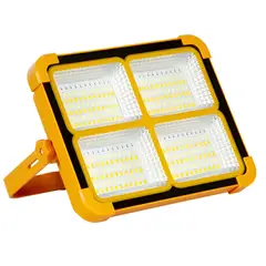 OEM - Foco Solar Portátil 100W + Cargador de Smartphone USB 175096