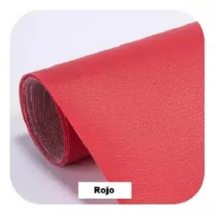 GENERICO - Parche Adhesivo Cuero Impermeable 30x20sofás Reparación Rojo