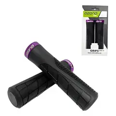 OZONO - Puños Ergonómicos Mtb Lock Grip Manillar Empuñadura - Negro