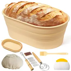 AIZO - Set Para Hornear Pan Para Principiantes Moldes