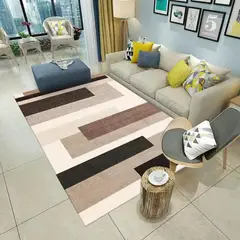 GENERICO - Alfombras Lisas con Diseños en 3D Antideslizante