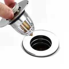 GENERICO - Tapon filtro desague ducha tapon desague lavaplatos filtro pop up
