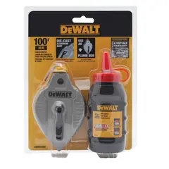 DEWALT - Tizador aluminio 30 mts con tiza roja DWHT47255L