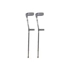 GLOMED - Pack 2 Bastón Muleta Ortopédico Codera Móvil