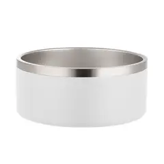 GENERICO - Plato Para Perro Gato Inoxidable Anti Deslizante 950ml