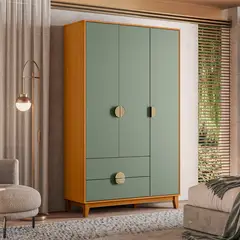 VEKKAHOME - CLOSET IPE SALVIA 3P+2C