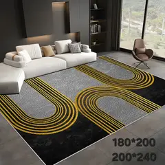 GENERICO - Alfombras Para Living con Diseños Tridimensionales Antideslizantes