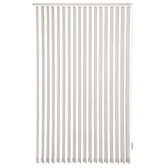 BERTEX - Cortina Vertical Rustic 175cm ancho x 230cm alto Persiana Gris