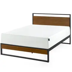 ZINUS - Cama Suzanne Colchon Espuma Green Tea 2 Plazas