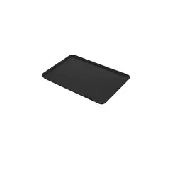 CAMBRO - BANDEJA FIBRA DE VIDRIO NEGRO 32x53 cm