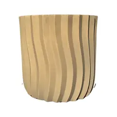 POTTERY - Macetero Grande Solare 38 Perla