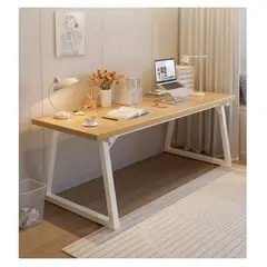 HOMER DESIGN - Escritorio Pata Metal Oficina 100x60x75cm Gruesa 30mm