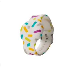 GENERICO - Funda tipo pulsera porta AIRTAG para niños diseño DULCES