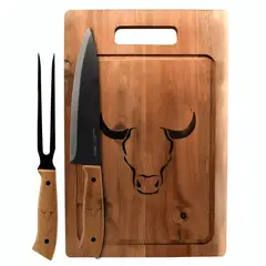 WAYU - Set Tabla Cuchillo Tenedor Prm