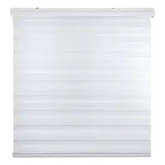 IMPORTCLICK - Cortina Roller Dúo Zebra Blanco 140x200 CM