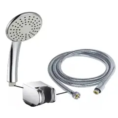 TAUMM - Juego Ducha Set Mango Soporte Flexible 1,6 Mt Swertt