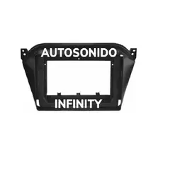 JAC - Adaptador Bisel De Radio Refine S2 2015 A 2018 9 Pulg