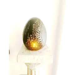 GOIC DISEÑOS - Porta vela de cerámica gres hecho a mano diseño exclusivo