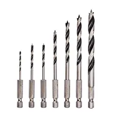 MAKITA - Set Brocas Para Madera 2, 3, 4, 6, 8mm 7 Pzas. -