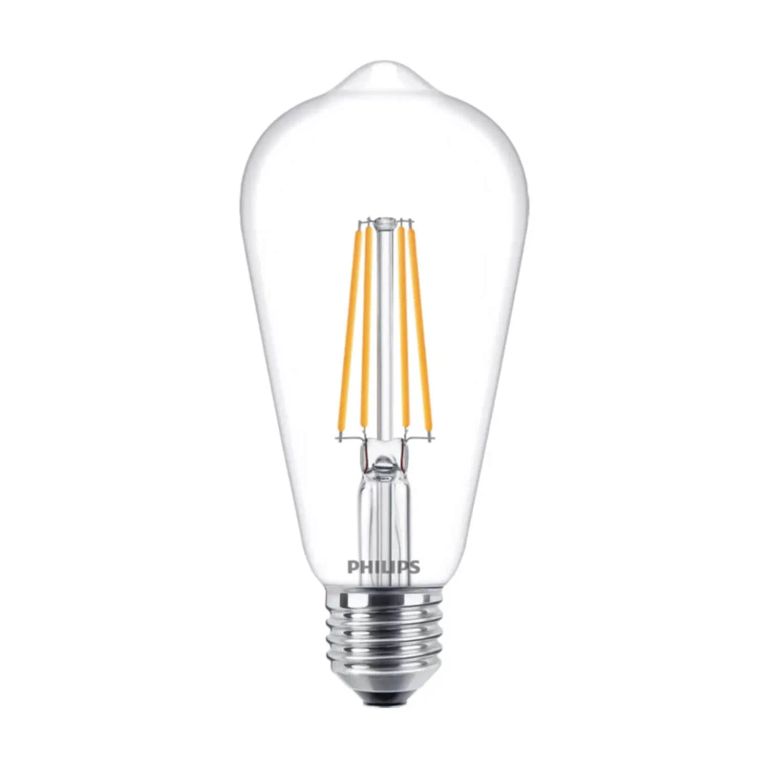 AMPOLLETA FILAMENTO ST64 E27 7-60W LUZ CÁLIDA