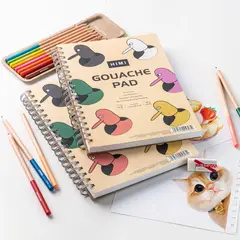 HIMI - Block - Miya Gouachede 50 Páginas, 160 Grs Beige
