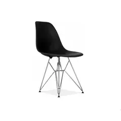 GENERICO - Pack 4 Silla Comedor Eames Dsw - Base Metalica