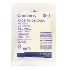 GENERICO - Apósito De Gasa No Tejida +algodón 13x23 Bolsa De 10unidades