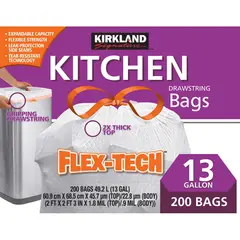 KIRKLAND - Bolsas de Basura Cocina 61x69cm Kiosclub