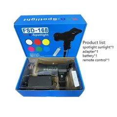 GENERICO - Foco Luces Color Estudio Lente Zoom Fotografía Iluminación COB