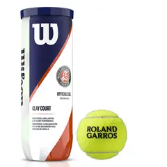 WILSON - Pelotas Tenis Pelotas Padel Roland Garros Tarro 3 Uni