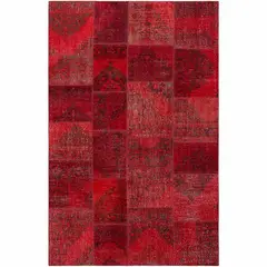 RUGS CL - Alfombra Rugscl Patchwork Rojo 194x300 6630AT