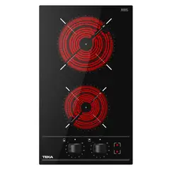 TEKA - Encimera Vitrocerámica 2 Platos TBC 32000 XFL BK