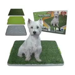 GENERICO - Baño Sanitario Perro XL Ecológico Perros Baño 68cm x 43Cm