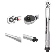GENERICO - Set de Llaves de Torque 11 Piezas 1/4 Pulgada de 5-25 Nm