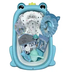 GENERICO - Bañera Tina Plegable Niño Más Accesorios de baño