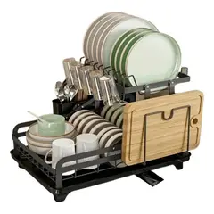 GENERICO - Escurridor Secaplato Organizador De Cocina De Loza 2 Niveles