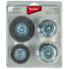 MAKITA - Set 4 Gratas Para Taladro Toma 1/4'' -