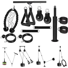 KOKILA - Kit de Ejercicio DIY con Cable y Polea para Gimnasio