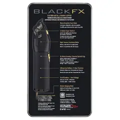 BABYLISS PRO - Máquina Cortadora Clipper B870 Black