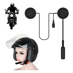 GENERICO - Manos Libres Casco Moto Audífonos Bluetooth Con Micrófono