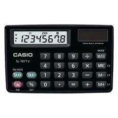 CASIO - CALCULADORA modelo SL-787TVBK