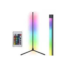 GENERICO - Lampara De Conexión Usb De Pie Luces Led Rgb Control Remoto