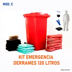 GENERICO - KIT EMERGENCIA DERRAME 120C LITROS RECARGA