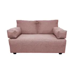 GENERICO - SOFA ELLE 2 CUERPOS CHENILLE PALO ROSA