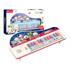 CRUSEC - Piano Infantil Musical Animales Luces Y Melodías Interactivo