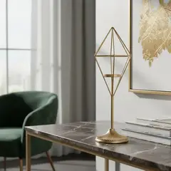 BRIC - Portavela Dorado Decorativo